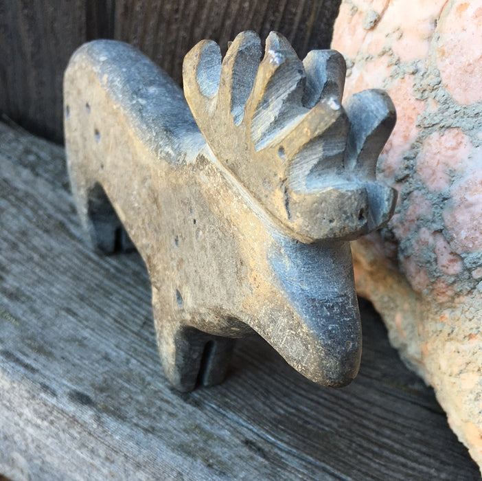 Moose Stone Fetish, by Salvador Romero