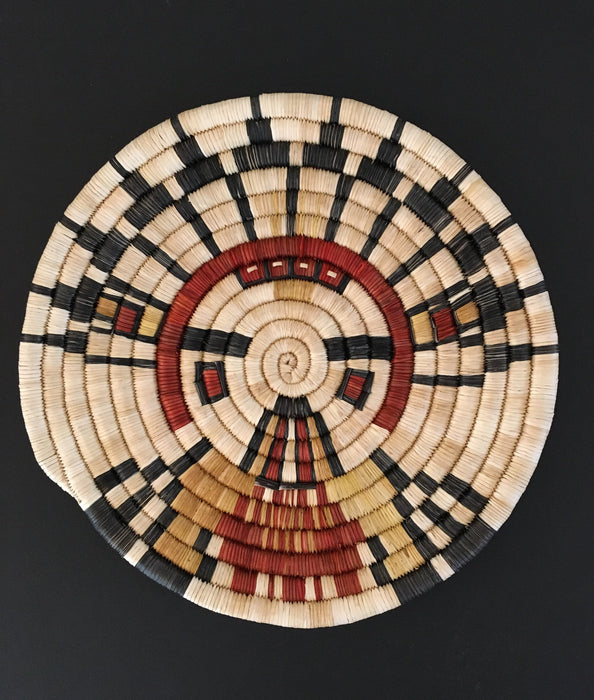 Moisture Bringer Motif Hopi Basket