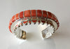 Coral and Silver Bracelet, by Vernon Haskie