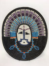 Navajo Basket, by Elsie Holiday, Moon Basket, at Raven Makes Gallery