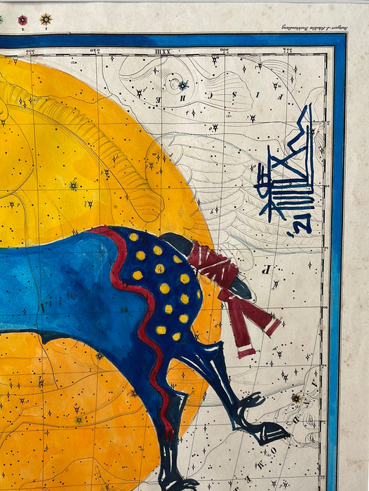 Lakota Pegasus, 1835 Celestial Map, by Joe Pulliam, Oglala Lakota