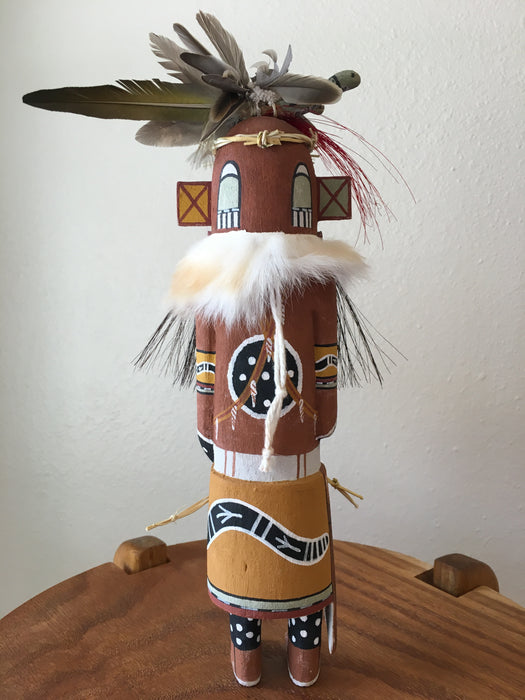 Snake Guard Hopi Kachina Doll, by Lenno Polingyumptewa