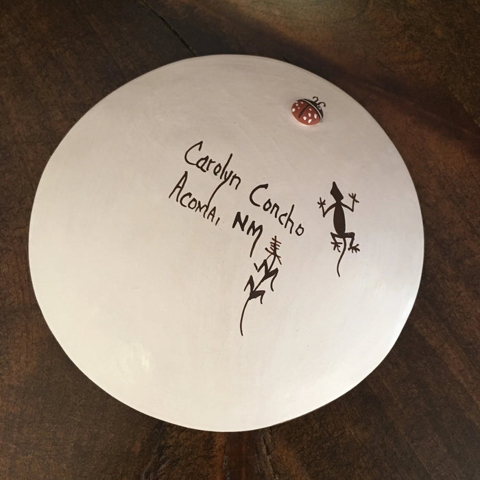 Acoma Fine Line Butterfly Plate, by Carolyn Concho