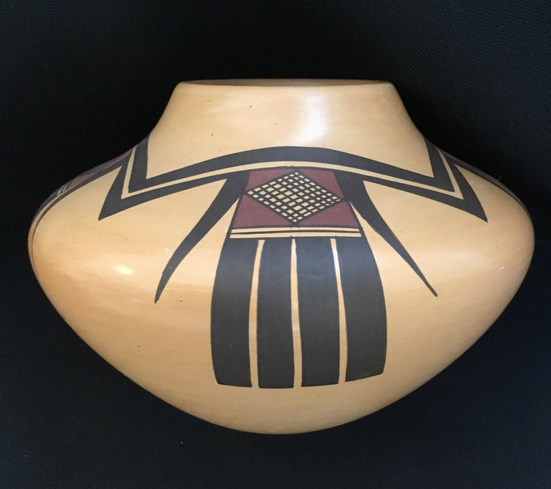 Hopi Polychrome Pottery Jar, by Fawn Navasie
