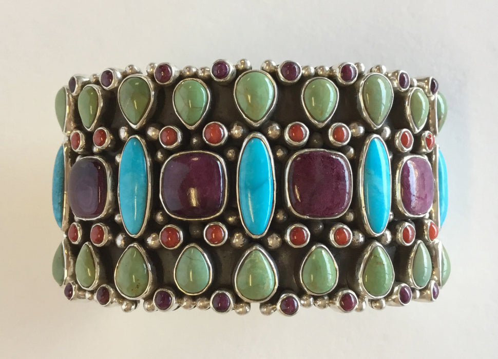 Multi-Stone Cuff Bracelet, by Dee Nez