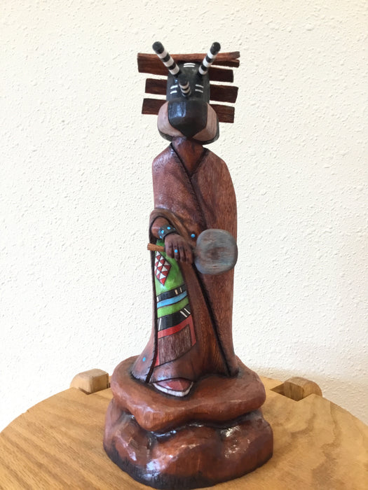 Mocking Kachina Doll, by John Poleahla, Jr.