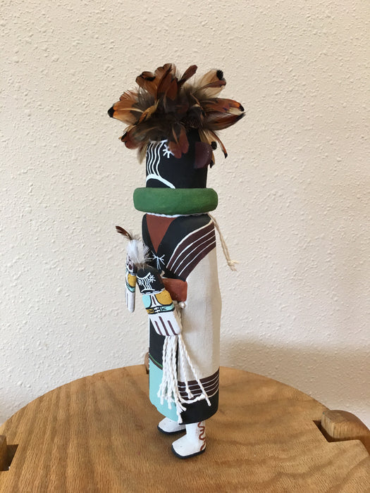 Hoho Mana Hopi Kachina Doll, by Marty Naha Jr.