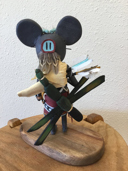 Mouse Warrior Sculpture, by Wilfred Kaye