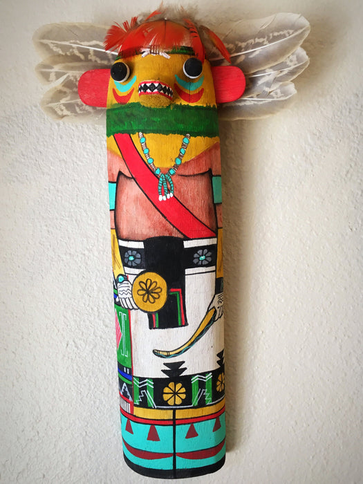 "Muyao" Moon Being Wall Doll Kachina, by Wilmer Kaye