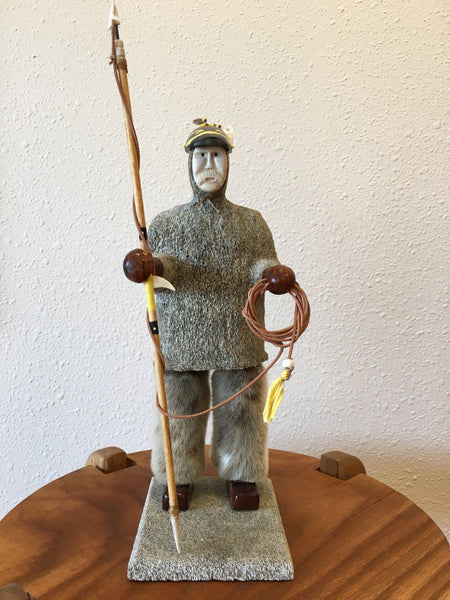 Aleut Hunting Doll, by Peter Lind, Jr.