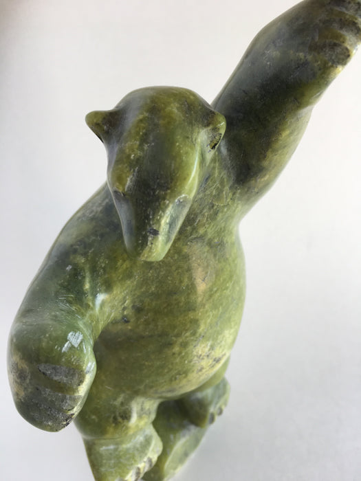 Dancing Bear Inuit Carving,  by Asunaa Kilabuk