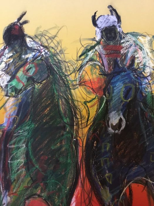 "Man and Horse," by Raymond Nordwall