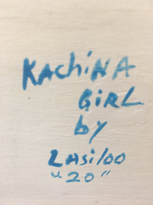 White-Robed Kachina Girl, by Gregg Lasiloo