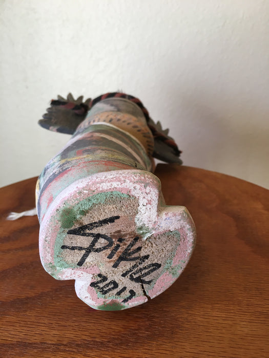 Crow Mother Kachina Doll, Old Style by Ferris Satala