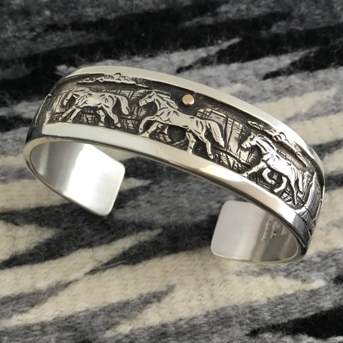 Running Horses Bracelet, by Cody Hunter