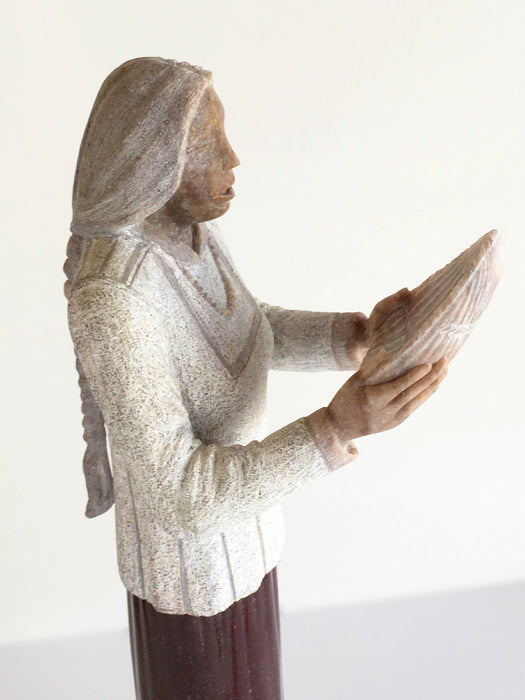 The Winnowing Song Sculpture, by Cliff Fragua