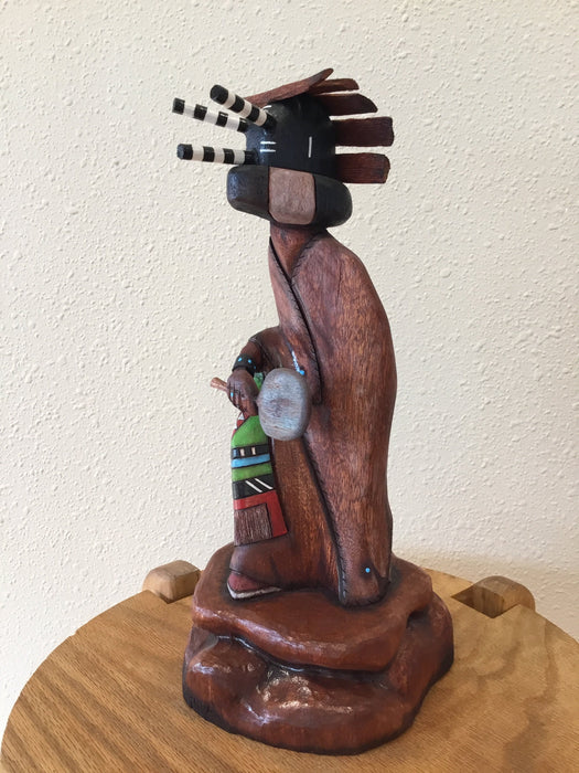 Mocking Kachina Doll, by John Poleahla, Jr.