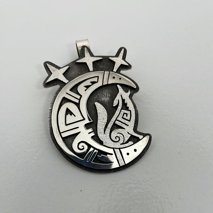 Hopi Pendant by Berra Tawahongva