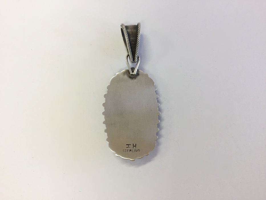 Candelaria Turquoise Pendant, by Ivan Howard