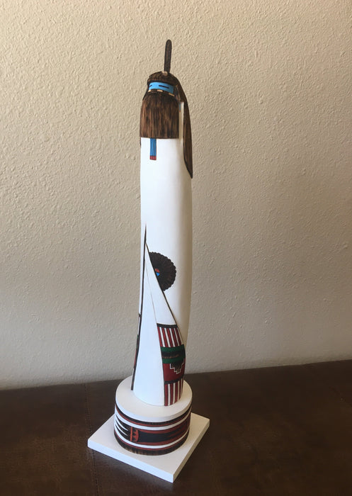 Zuni Sculpture Carving, Gregg Lasiloo, Raven Makes Gallery