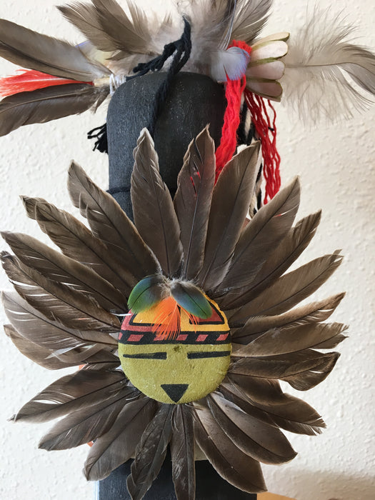"Mosauri Mana" Buffalo Girl Kachina Doll, by Lenno Polingyumptewa