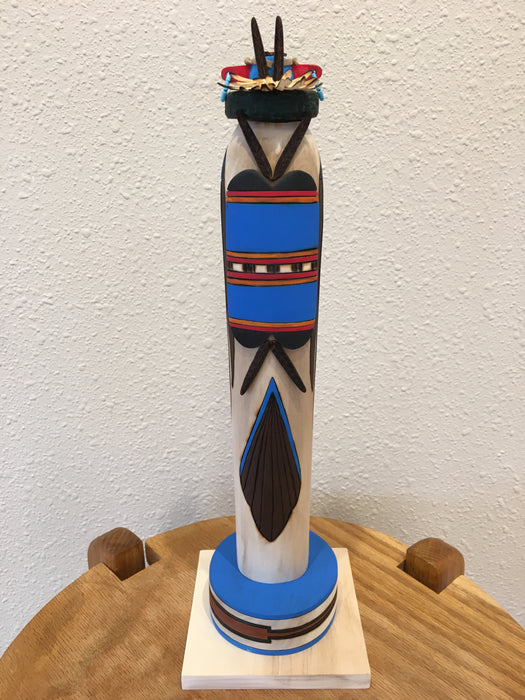 Zuni Eagle Wood Sculpture, by Gregg Lasiloo