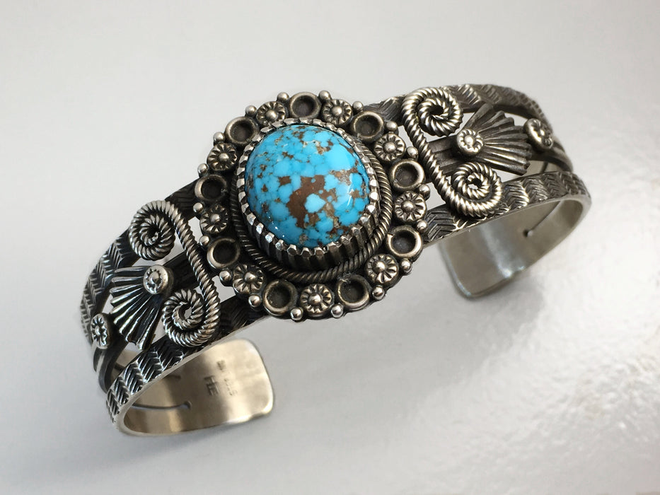 Candelaria Gem and Silver Bracelet, by Ivan Howard