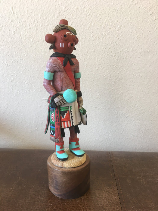 Mudhead Kachina Doll, by Wilmer Kaye