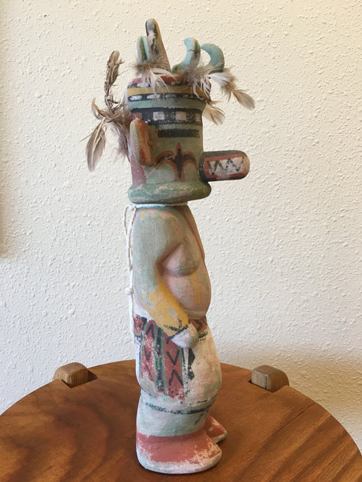 Tumoala Kachina Doll, Old Style, by Ferris Satala