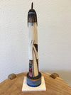 Rain Dancer Zuni Sculpture, by Gregg Lasiloo, at Raven Makes Gallery