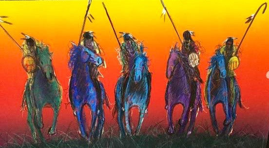 5 Warriors by Raymond Nordwall