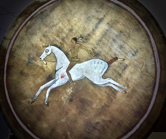 White Horse Drum, by Al Good Strike
