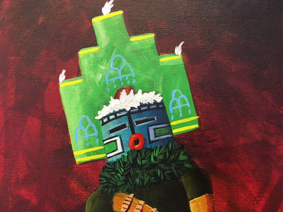 Kachina, by David Gary Suazo, Taos Pueblo