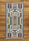 Navajo Rug, Raised Outline, at Raven  Native American Art Makes Gallery